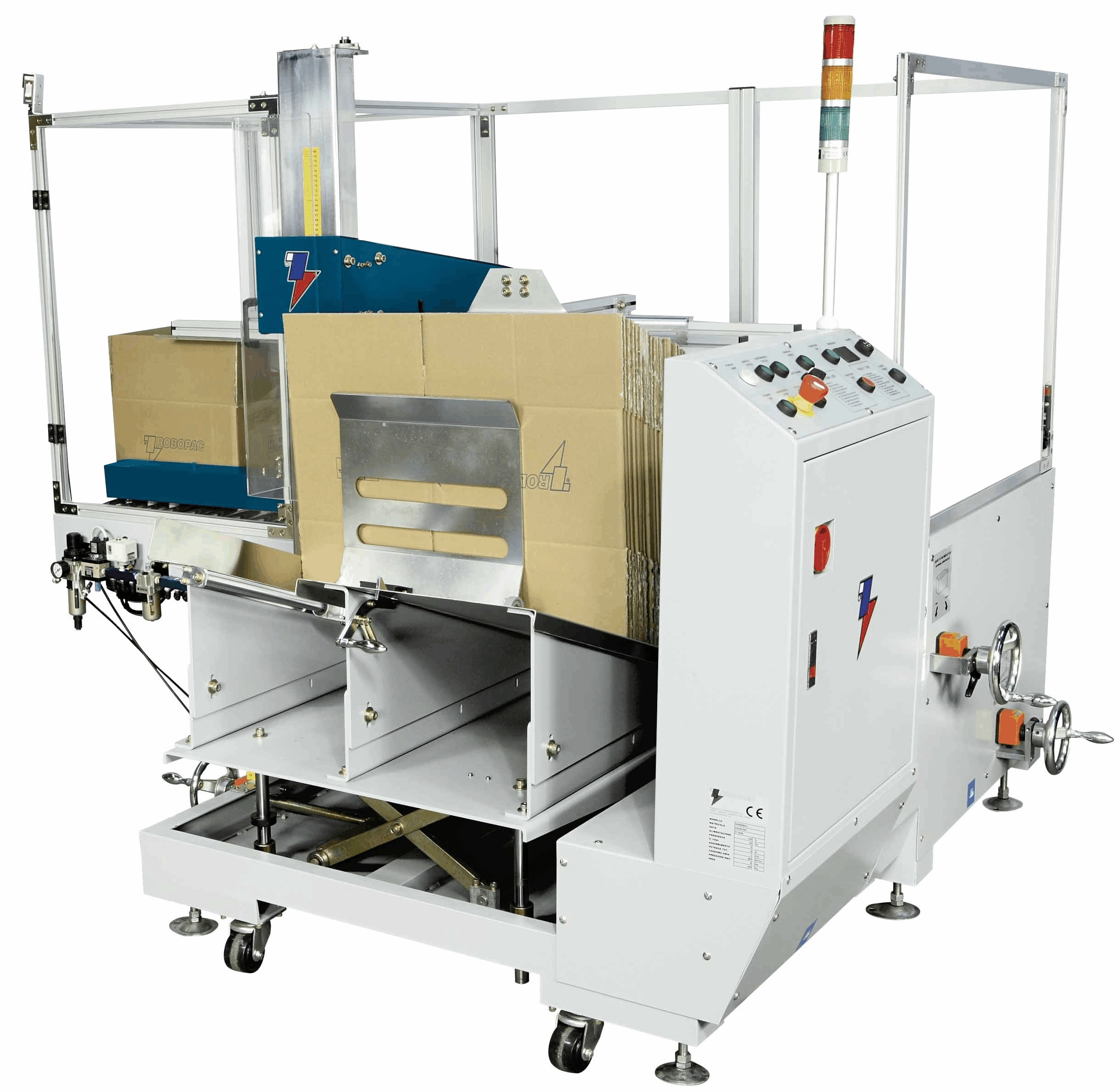 Automatic Case Forming Machine Robopac Superbox